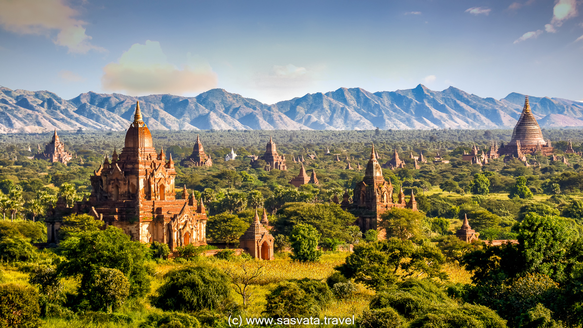 stunning temples of Southeast Asia  - Bagan Temples – Myanmar